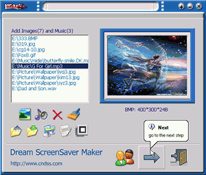 Dream ScreenSaver Maker Screenshot